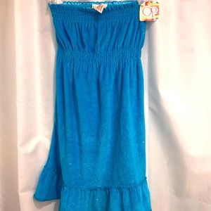 OP Extra Small Velour Dress Cover Up (Tube Top Dress)